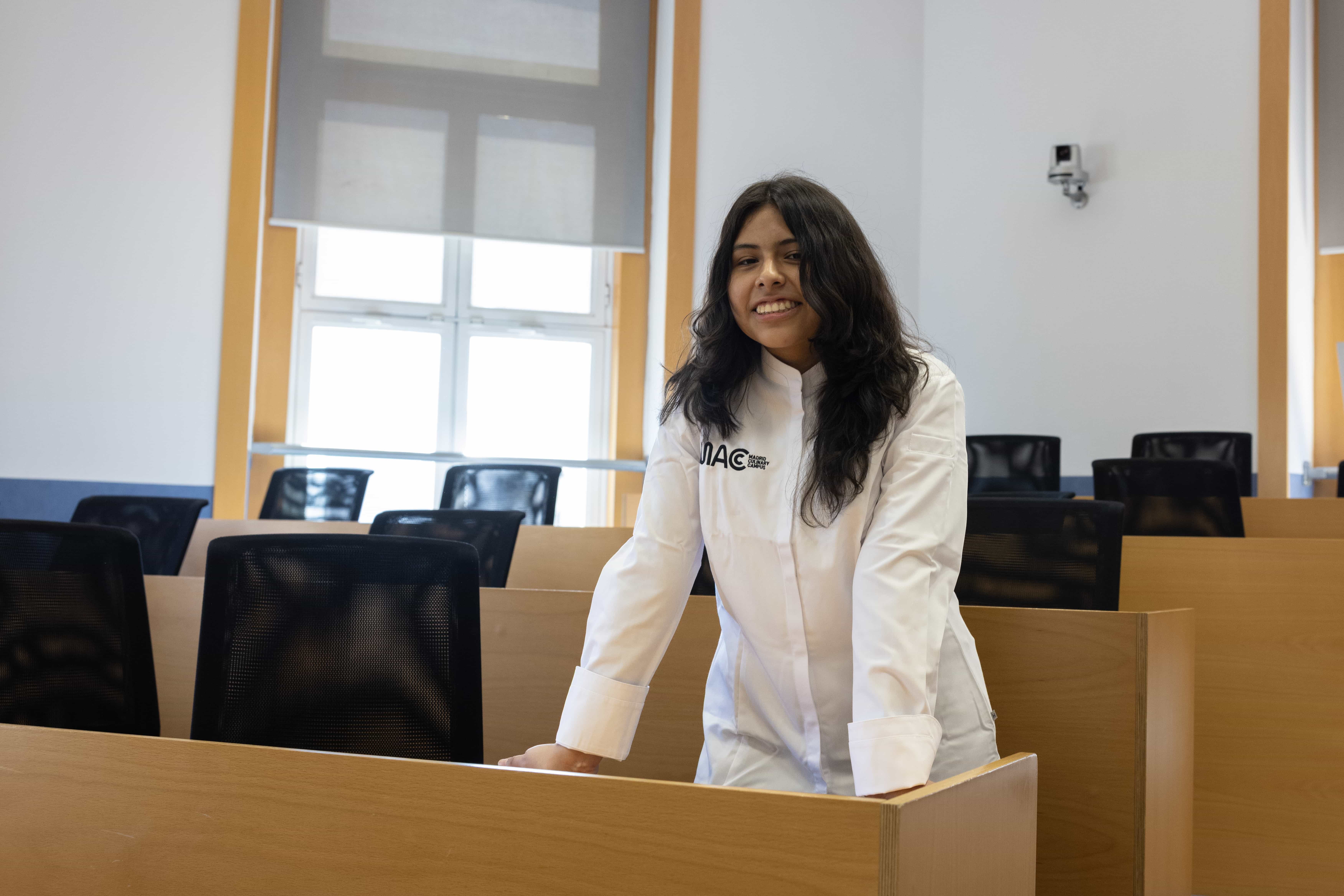 Amanda Hurtado alumna clase