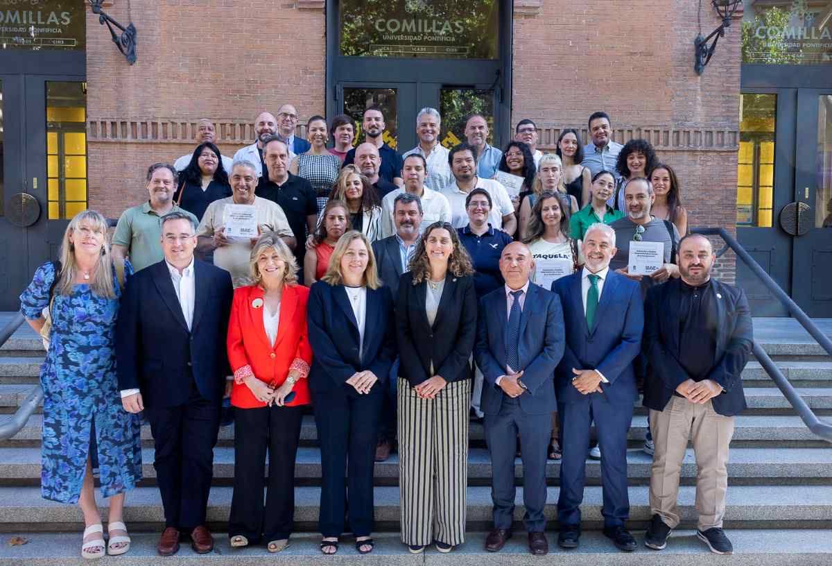 Clausura de la segunda edición de los programas de la Cátedra de Gastronomía e Innovación y Sostenibilidad Culinarias de Madrid Culinary Campus y el Ayuntamiento de Madrid.